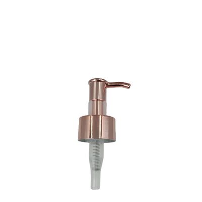 Un bon prix. 24/410 Pompe à huile en PP rose or Pompe à lotion en plastique haute durabilité en ligne