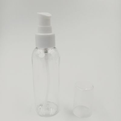 Un bon prix. Bouteilles de pompe à crème Bouteille en PET en plastique pour emballage facile Bouteilles en plastique pour animaux de compagnie de 100 ml en ligne